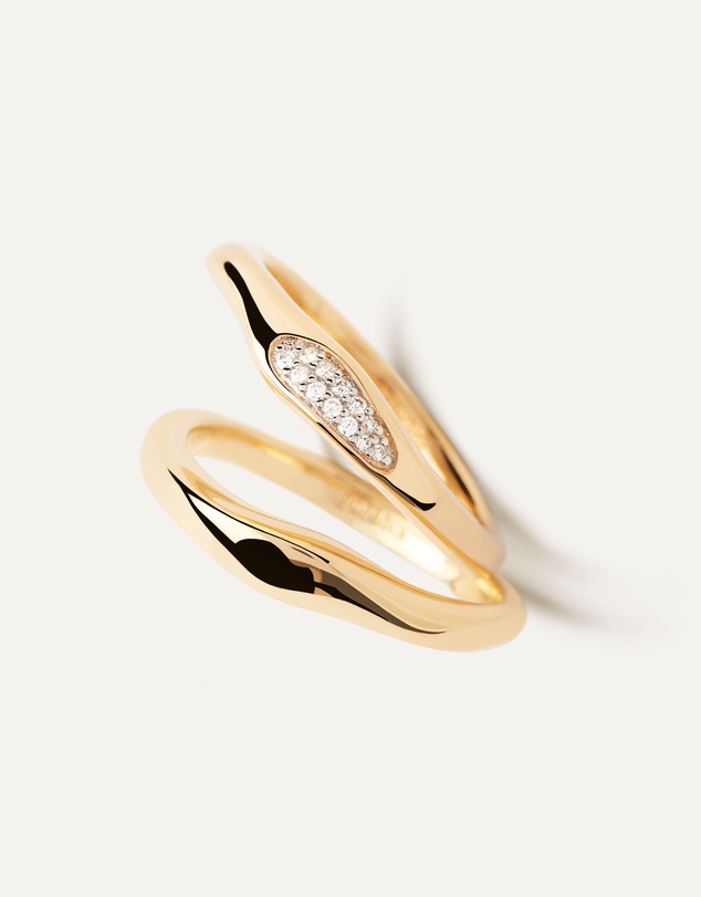 PDPAOLA - Onda Ring Set