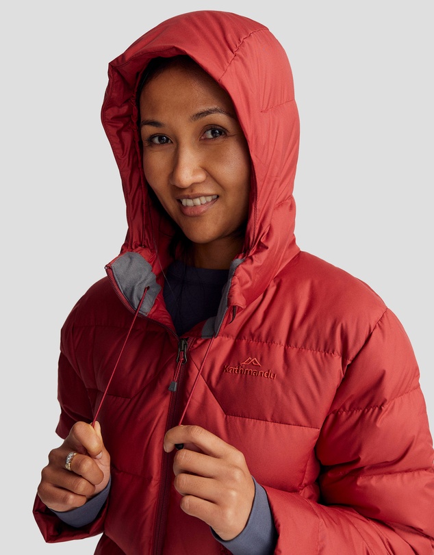 Kathmandu - Epiq Hooded Down Puffer 600 Fill Warm Outdoor Winter Jacket