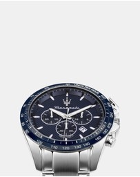 Maserati - Traguardo 45mm Stainless Steel Chronograph Watch
