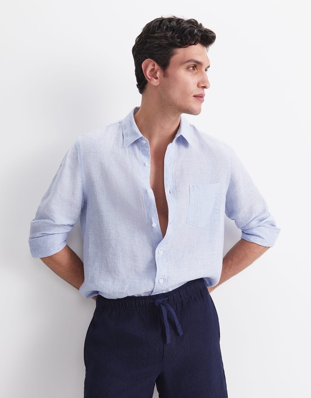 Sportscraft - Caffery Yarn Dyed Linen Short