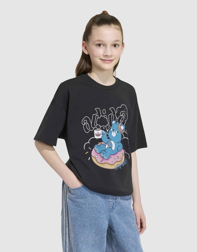 adidas Originals - Adidas Care Bears Slim 3 Stripes Tee - Kids-Teens