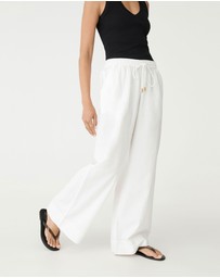 Forcast - Bronte Cotton Drawstring Pants