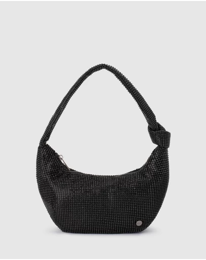 Olga Berg - JESSICA Crystal Mesh Bag