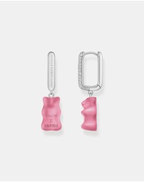 THOMAS SABO - HARIBO Pink Bear Hoop Single Earring