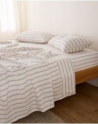 Sheet Society - Eve Linen Fitted Sheet Set