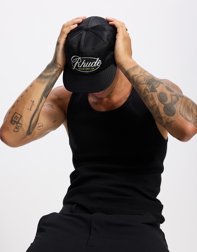 RHUDE - Rhude Sports Club Curved Brim Hat