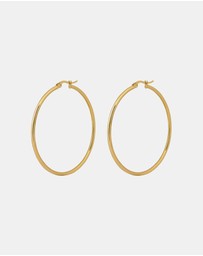 Zoe Olivia - Waterproof Classic Large Hoop Earrings