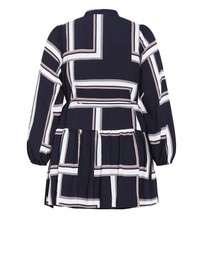 City Chic - Laurie Print Mini Dress
