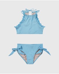 Aqua Blu Kids - Stepping Stones Halter Neck Bikini Set - Teens