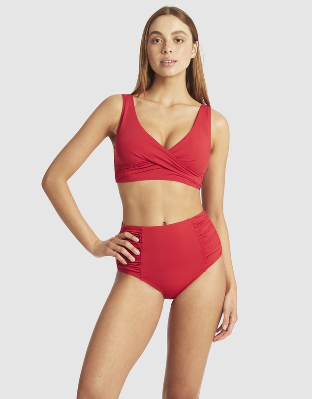 Sea Level Australia - Essentials Gathered Side High Waist Pant