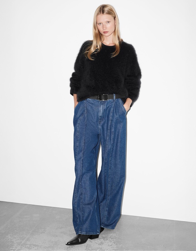 & Other Stories - Sleek Leather Cowboy Boots
