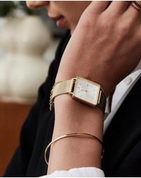 Rosefield - The Boxy - Gold Tone Mesh