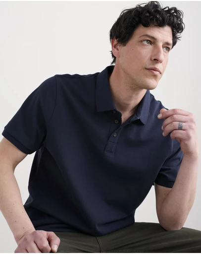 Seasalt - Seasalt Cornwall Navy Balefire Polo