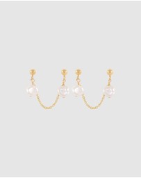 Alana Maria - Angelica Earrings - Gold