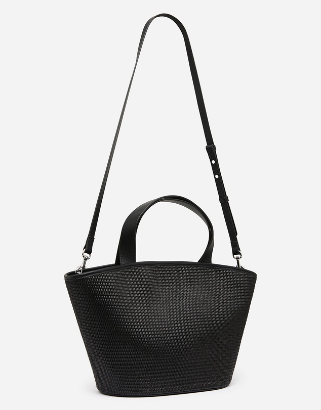 David Lawrence - Menzia Raffia Tote Bag