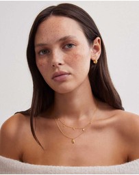 Kirstin Ash - Guiding Star Etched Hoops