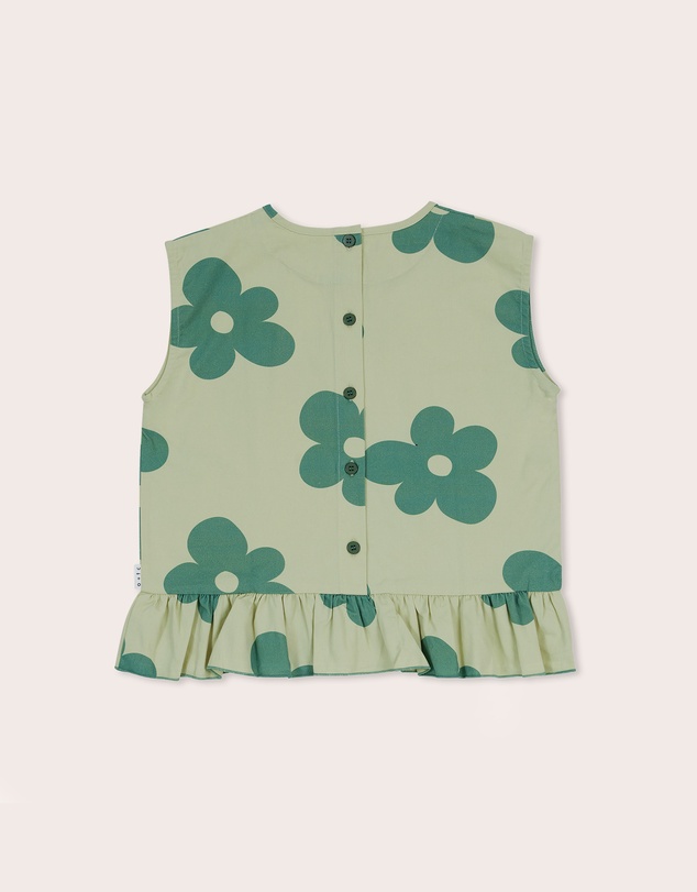 Olive & The Captain - Petal Boxy Frill Singlet