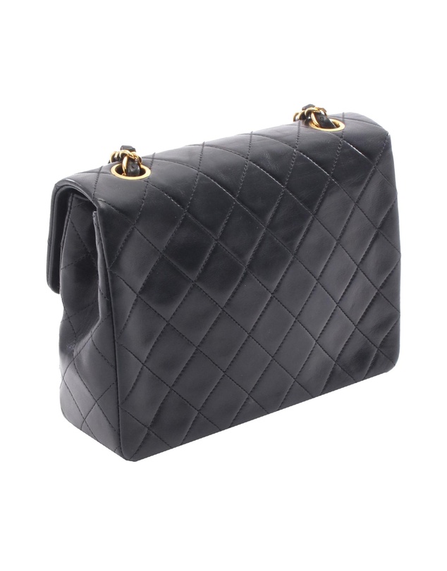 Pre-Loved by Azura Reborn - Pre-Loved Mini Square Classic Lambskin Single Flap