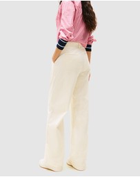 Tommy Jeans - Claire Wide Leg Chino Pants