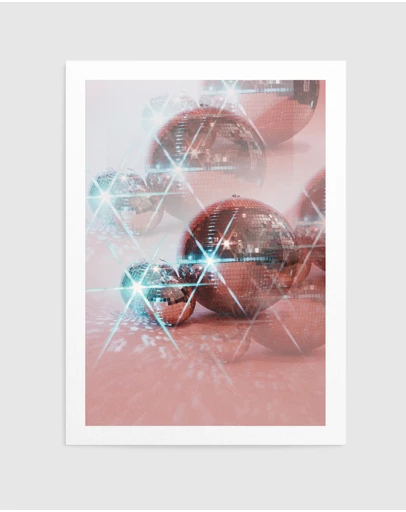 Olive et Oriel - Disco Mirage by Samantha Hearn Art Print