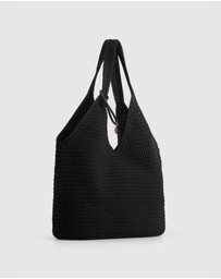 Laura Jones - Rayon Crochet Tote Bag