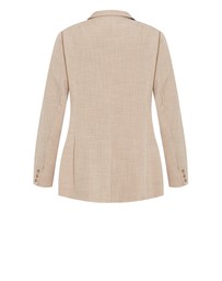 City Chic - Blakely Blazer - latte