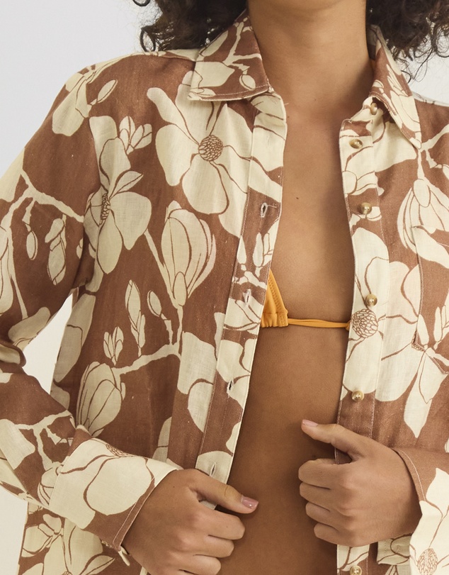 Zerafima - Summer Nights Floral Shirt