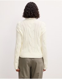 The Fated - Nickson Cable Knit Jumper
