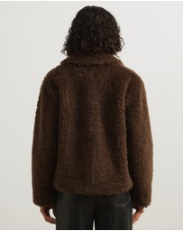 Atmos&Here - Marigold Shearling Jacket