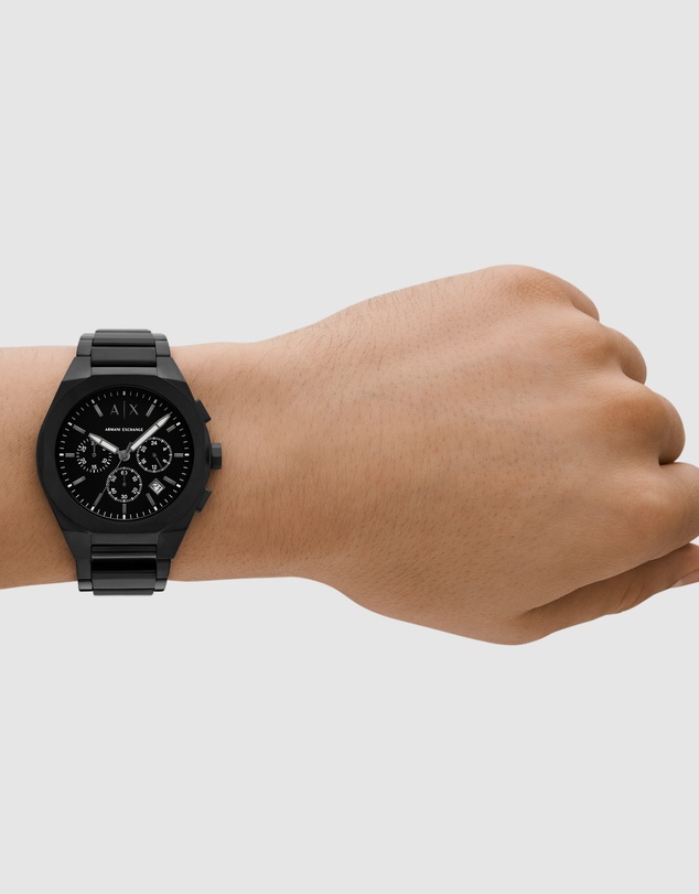 Armani Exchange - Black Chronograph Watch