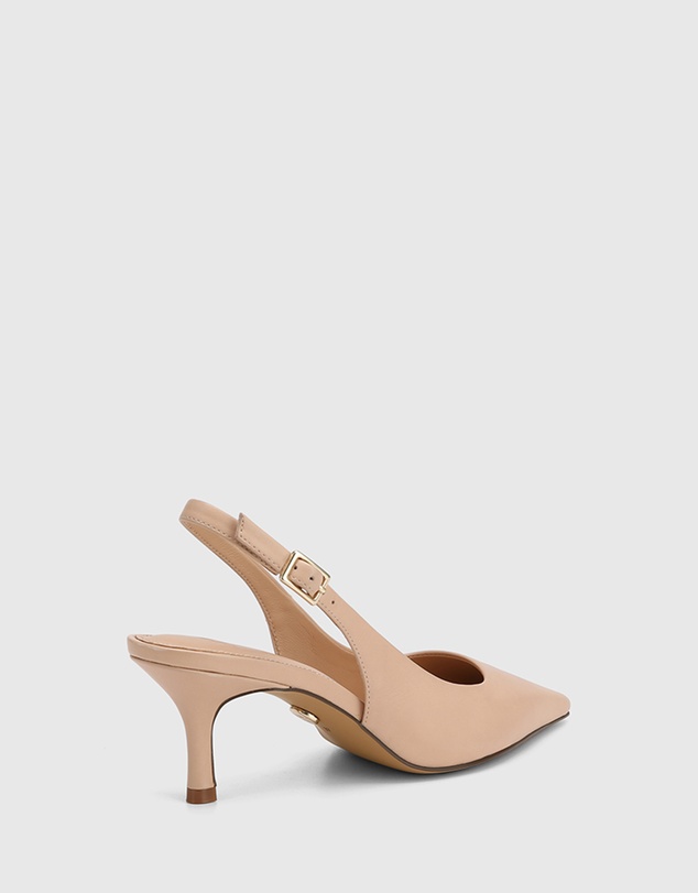 Wittner - Mella Leather Slingbacks