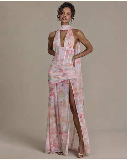 Oh Polly - Primrose Print Dress