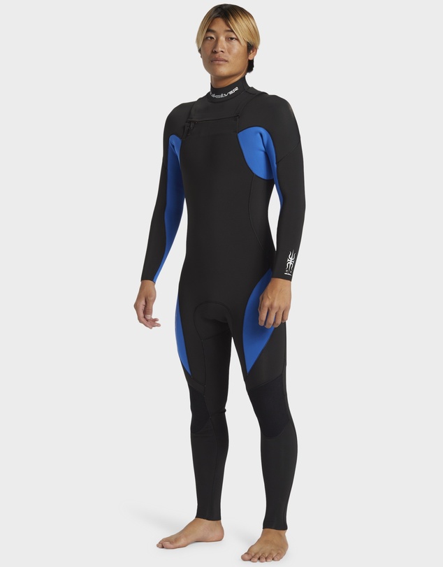 Quiksilver - Mens 4/3Mm Mercury Chest Zip GBS Wetsuit