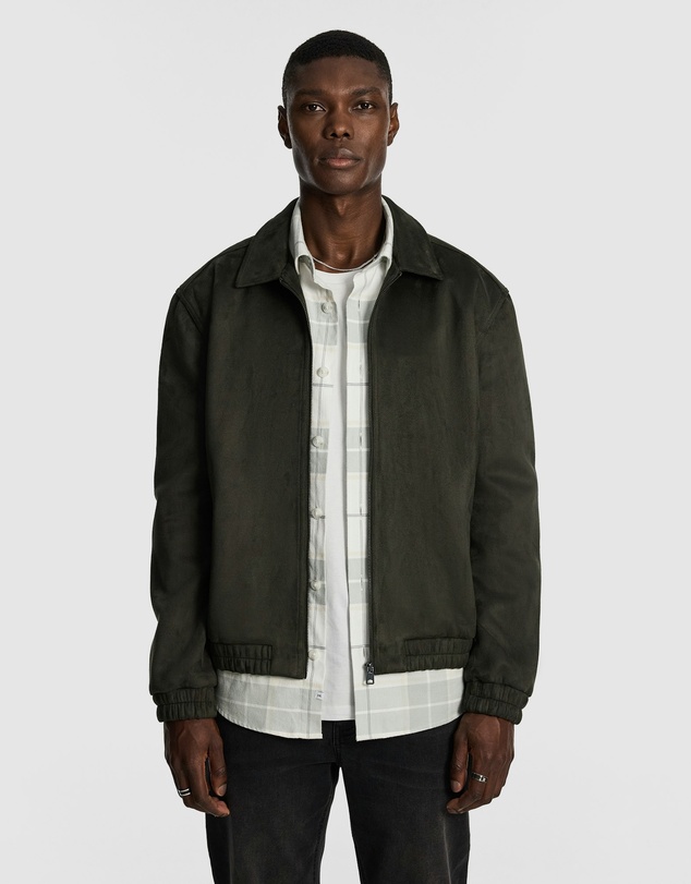 yd. - Stratton Faux Suede Jacket