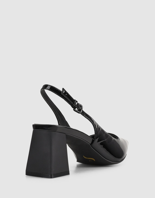 Siren - Yarra Pointed Toe Slingbacks