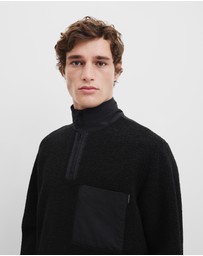 Country Road - Polyester Half Zip Sweat