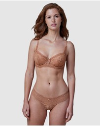 Skarlett Blue - Minx Wired Lace Balconette Bra
