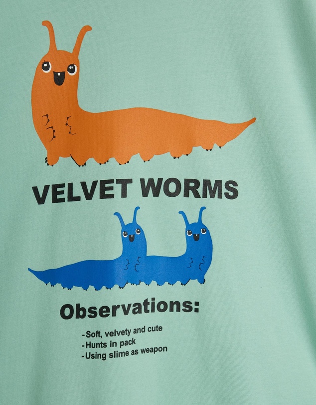 Mini Rodini - Velvet Worm SP SS Tee