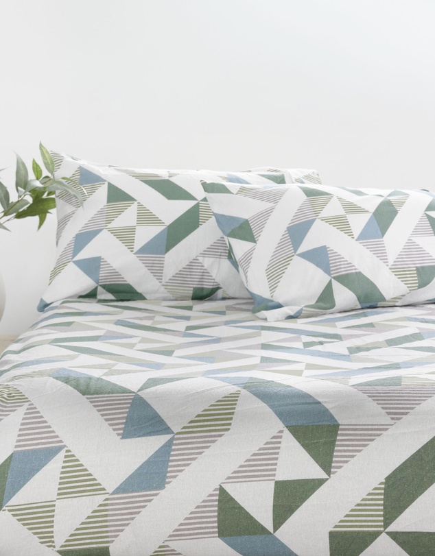 Bambury - Onslow Flannelette Fitted Sheet Set