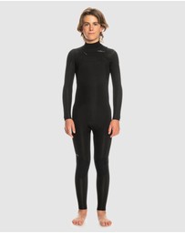 Quiksilver - Boys 8 to 16 3/2mm Everyday Sessions Chest Zip Wetsuit