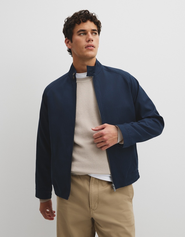 Country Road - Lyocell Cut Out Blend Zip Jacket