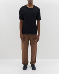 Bassike - regular fit t.shirt