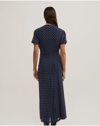 Witchery - Mock Neck Mesh Dress
