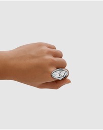 Diesel - D-Era Silver Tone Analogue Watch