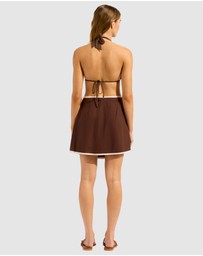 Seafolly - Beach Edit Bind Mini Wrap Skirt