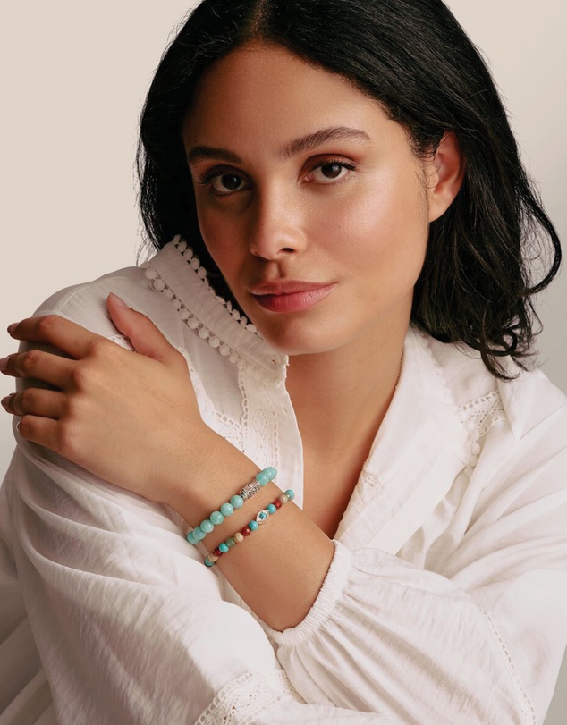 THOMAS SABO - THOMAS SABO Multicoloured Eye Bead Bracelet