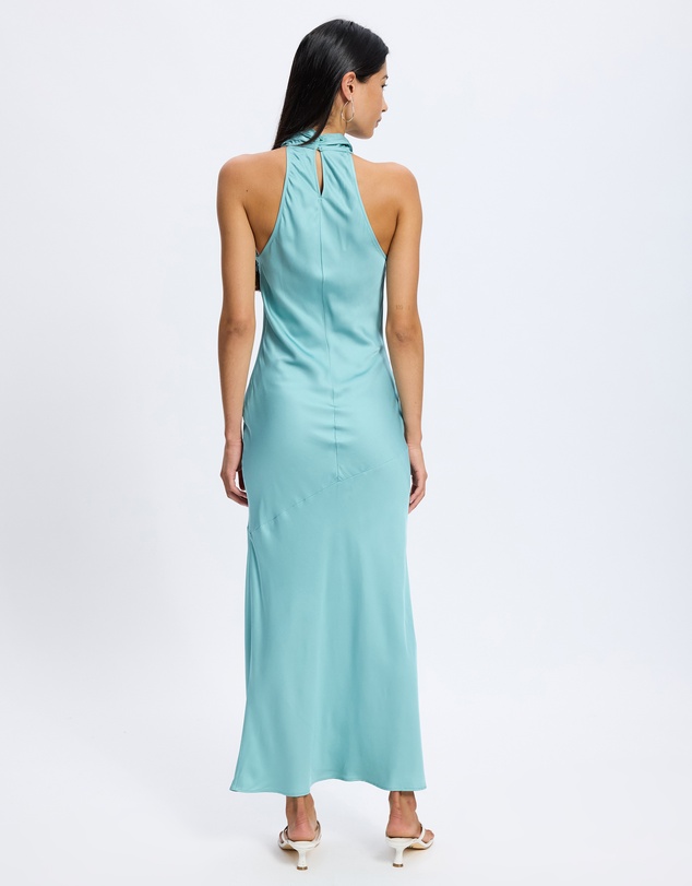& Other Stories - Cowl-Neck Satin Midi Dress