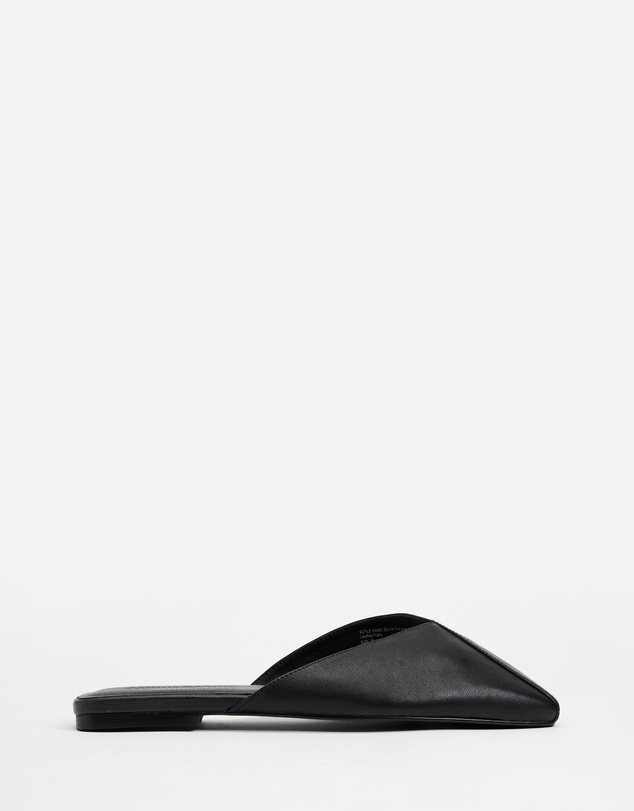 Atmos&Here - Sylvie Square Toe Leather Flats