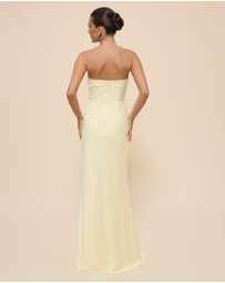 CHANCERY - Jada Strapless Corset Maxi Dress