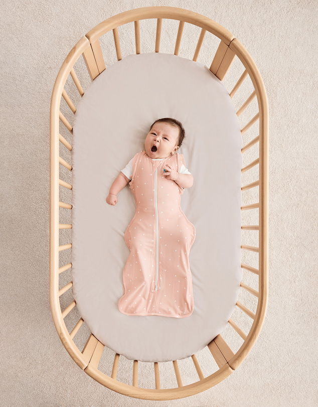 Love to Dream - Swaddle Up™ Transition Bag 0.2 TOG Viscose From Bamboo Hearts Blush